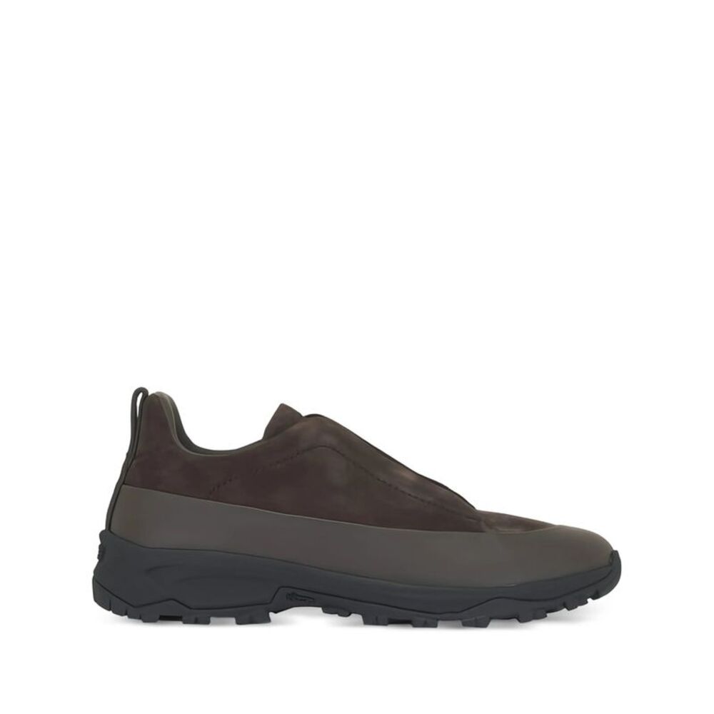 Zegna Brown Trainers - Slip-Ons Men